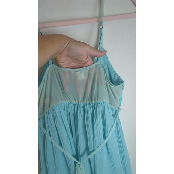 Fairycore Babydoll Slip Dress Lightweight Semi-sheer Women's size medium - Picture 6 of 10